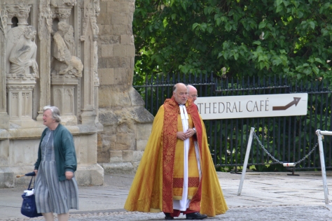 Dean at Exeter Cathedral